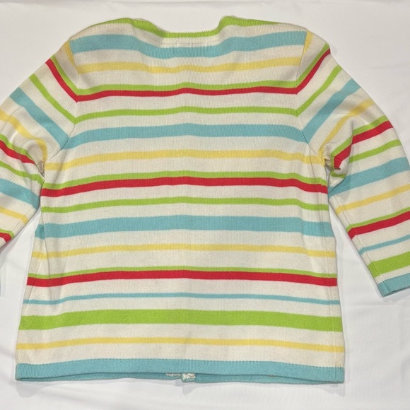 Just B Button Front Cardigan, Flamingos, Embellishments, Women’s Size Medium - Picture 2 of 7